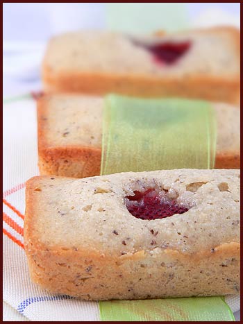 financier cake sweet