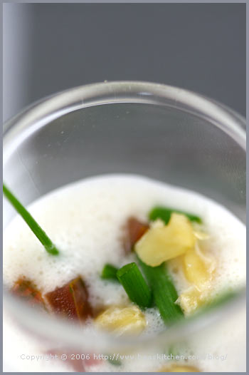 almond gazpacho