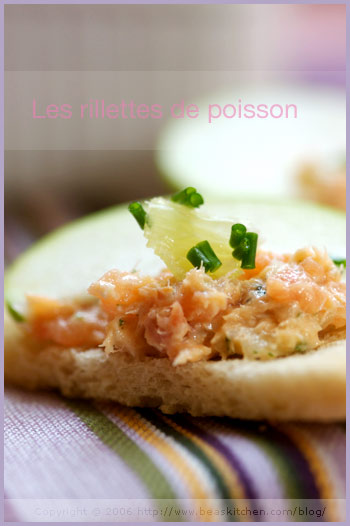 salmon rillettes