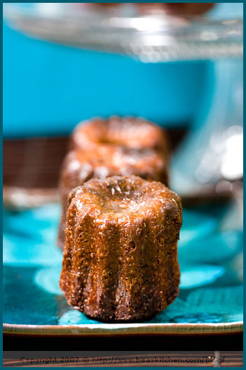 chocolate canelé cannelé