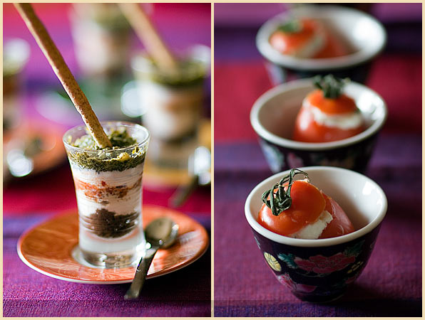 verrine mise en bouche