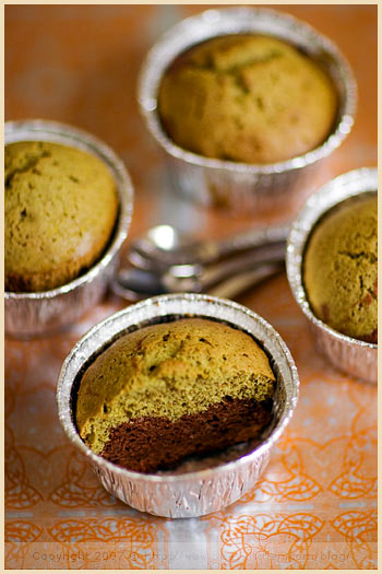 matcha tea chocolate cake Tartine Gourmande