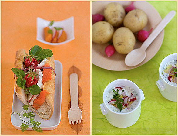 baguette french tartine gourmande food styling