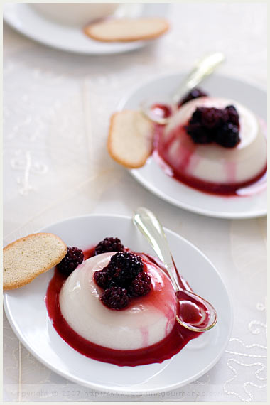 buttermilk coconut panna cotta food styling photography tartine gourmande sweet dessert