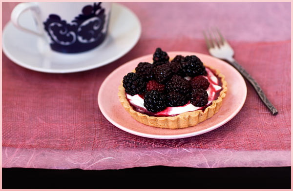 blackberry tart mascarpone amaranth flour tartine gourmande
