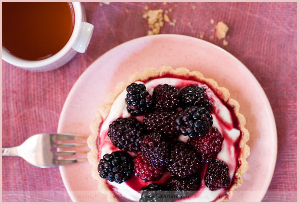 blackberry tart mascarpone amaranth flour tartine gourmande