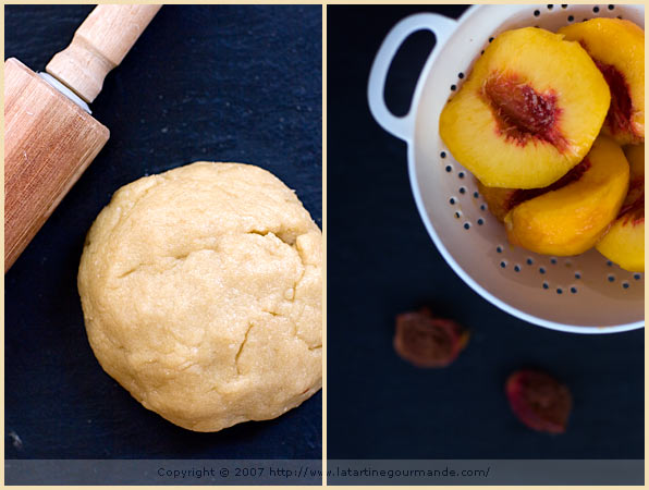 olive oil crust apricot tart