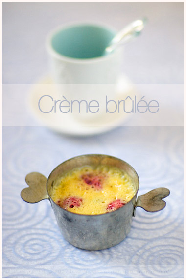 lavender berry creme brulee