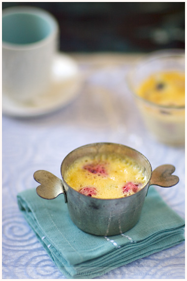 lavender berry creme brulee