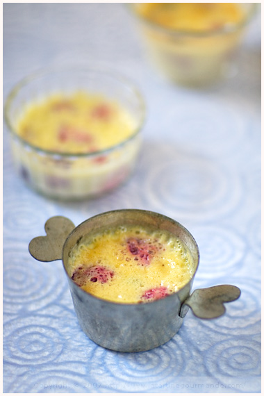 lavender berry creme brulee