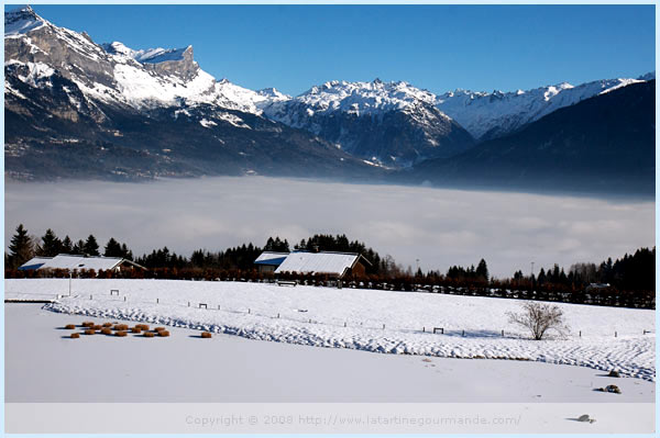 combloux french alps