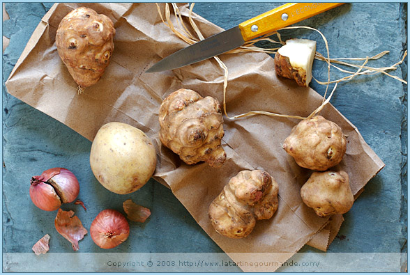 jerusalem artichoke sunchoke soup