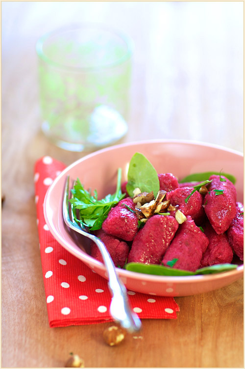 beet gnocchi