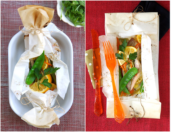 papillote fish ocean perch