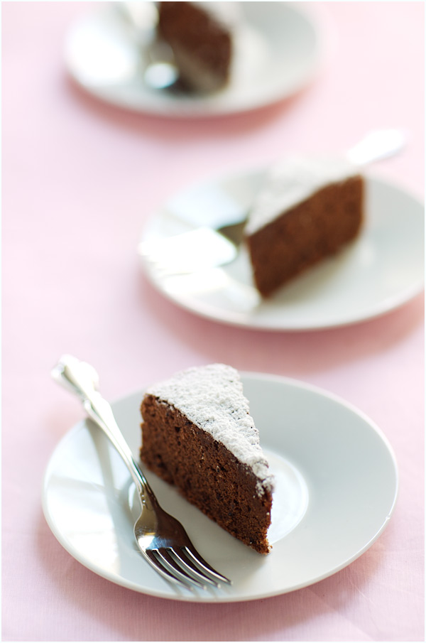 chocolate cake buckwheat hazelnut applesauce gluten free