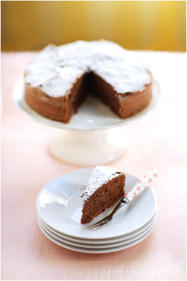 chocolate cake buckwheat hazelnut applesauce gluten free