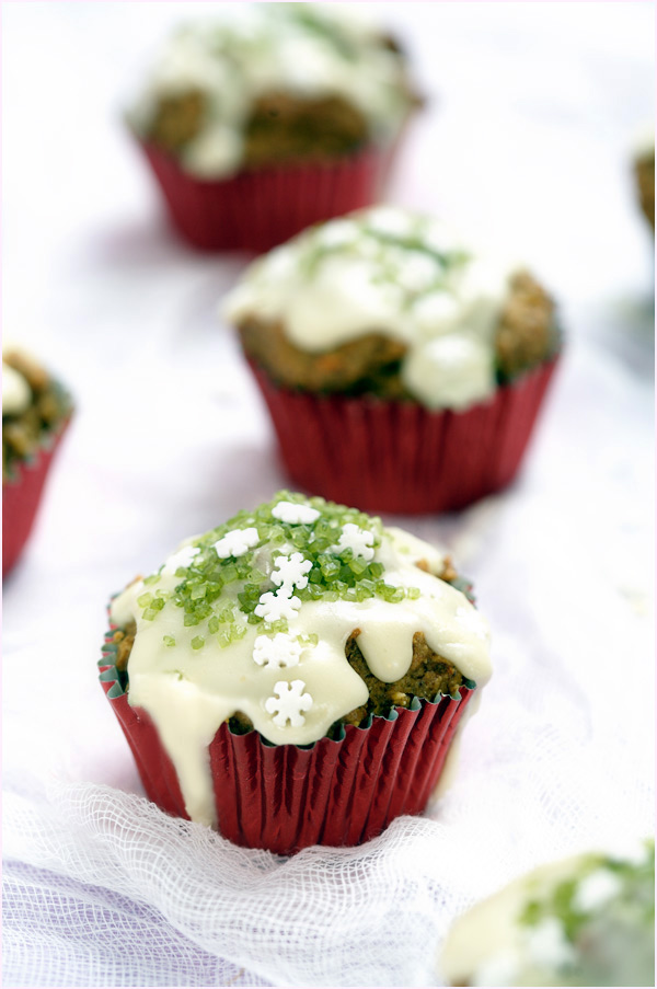 spiced carrot cupcake