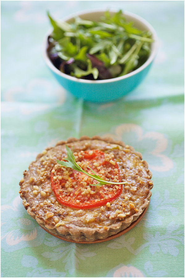 Lunch with Comté Cheese: Delicious Pairings & Recipes 4 leek comté cheese tartlets