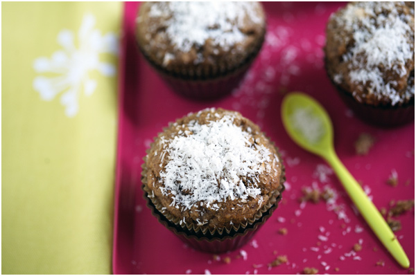 banana coconut muffin gluten free baking