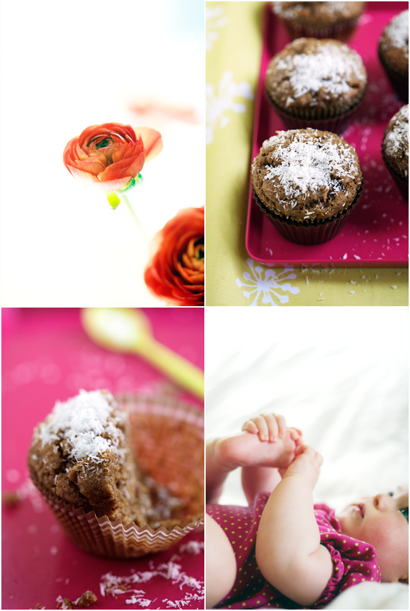 lulu coconut banana muffin gluten free baking