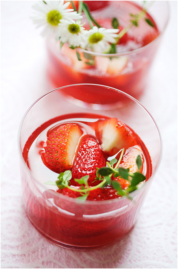 Lime mousse verrine