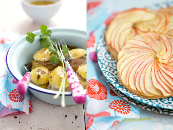 tarte aux pommes fines