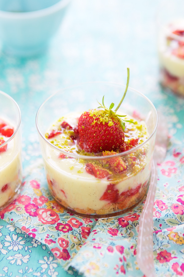 verrine strawberry gluten free