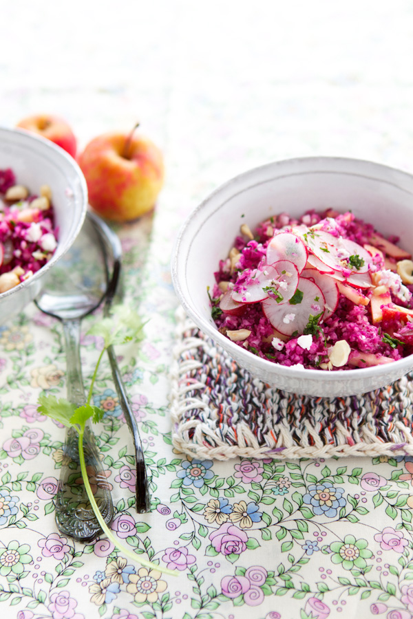 gluten free red cabbage celeriac tabouli tartine gourmande