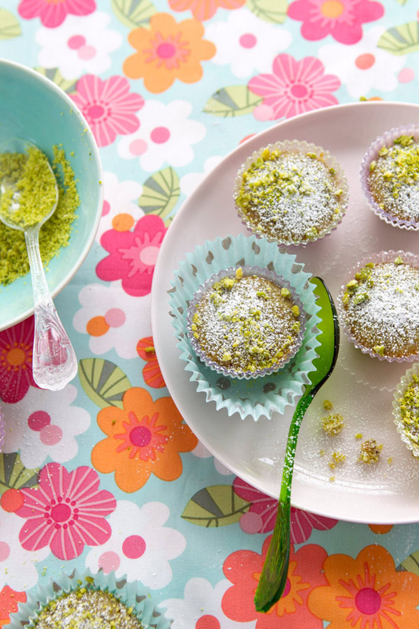 brown butter financier pistachio tartine gourmande gluten free