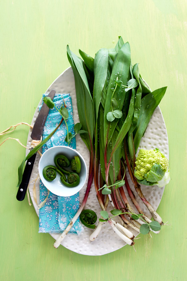 ramps fiddleheads spring veggies