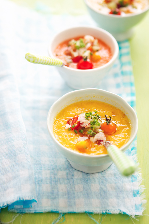 gazacho soup recipe tartine gourmande